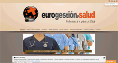 Desktop Screenshot of eurogestionysalud.com