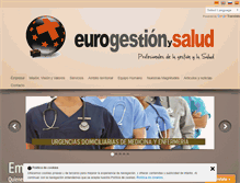 Tablet Screenshot of eurogestionysalud.com